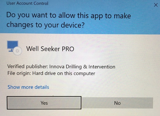 Figure 12: Genuine software certificate