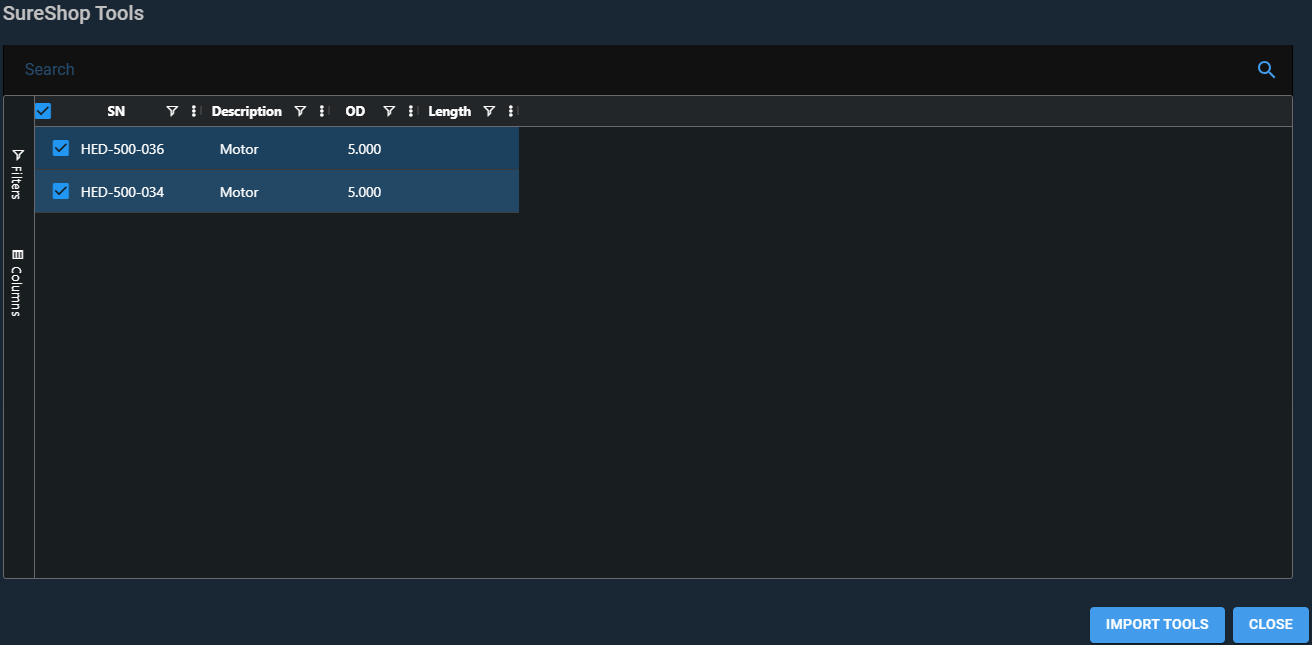 Figure 2: Oasis/SureShop page